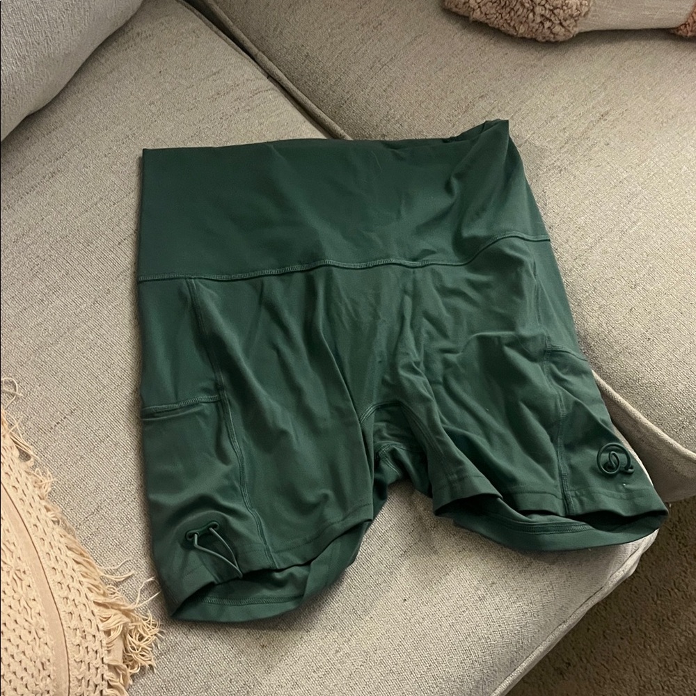 Gymshark Green Athletic Shorts